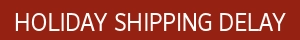 Holiday Shipping Delay