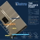 Diagram showing a fridge on a tilted hand truck with measurements, balance points, and forces labeled, illustrating the physics of moving heavy objects safely. Blue background, technical details, and text annotations highlight factors such as hand truck balance point and its importance in transporting heavy loads efficiently.